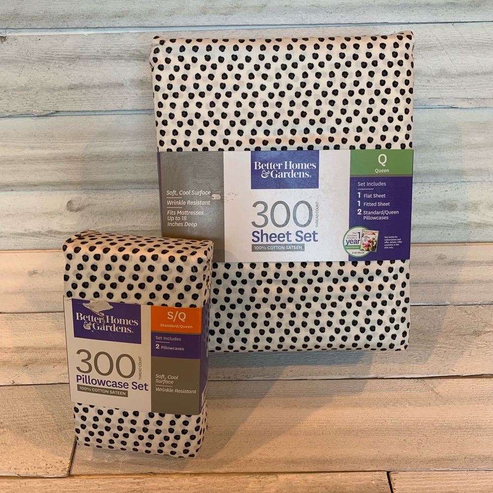 Better homes and gardens sheet set-FULL *NEW*